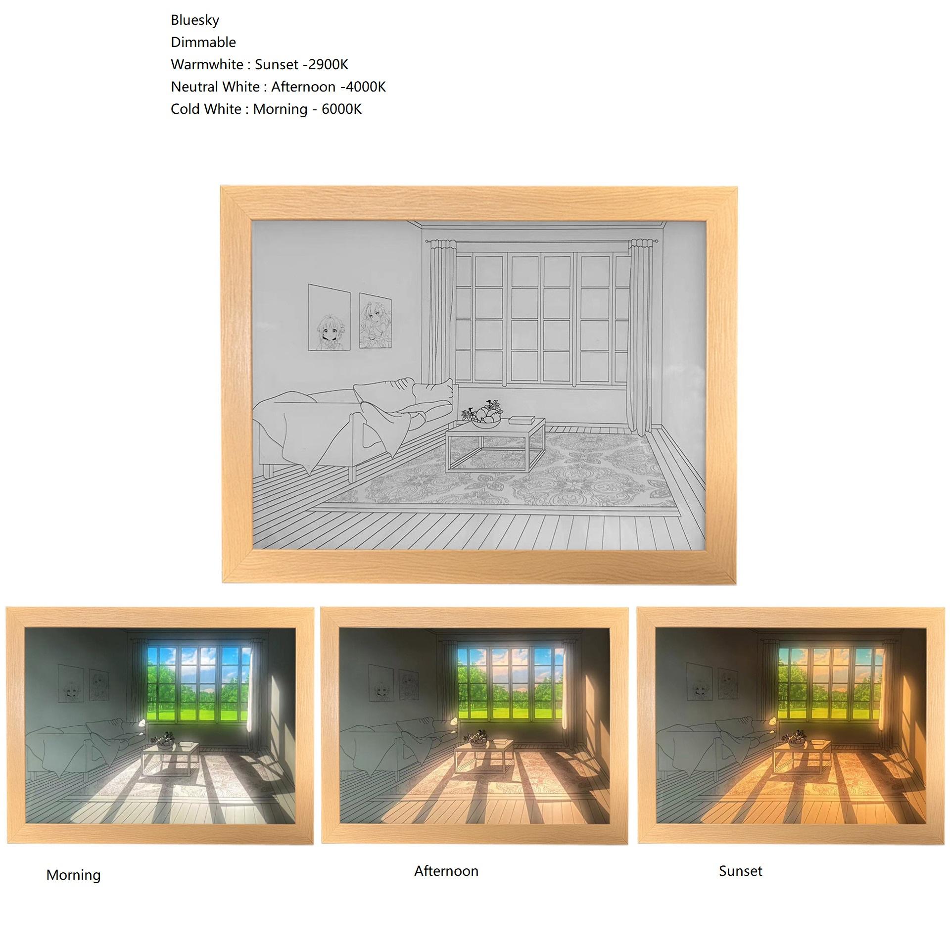 Fenêtre: 3 couleurs