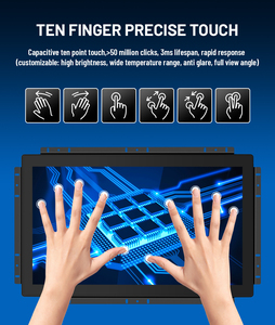Schermo Touch Screen capacitivo personalizzato da 10.1 pollici Monitor ip modulo Lcd pannello industriale Display 10 Hmi Raspberry Pi Android Touchscreen - Product Image 2