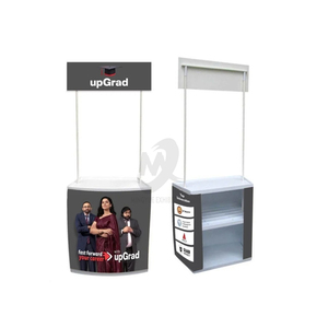 现代风格便携式展示架可折叠铝超市和贸易展览活动台 - Product Image 3