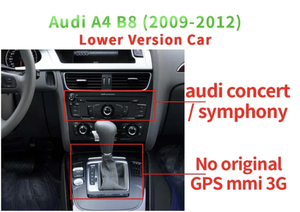 Fabbrica 10.25 pollici Android13 autoradio multimediale Carplay sistema di visualizzazione lettore dello schermo per Audi A4 A5 B8 B7 B6 Android 2009-2016 - Product Image 3