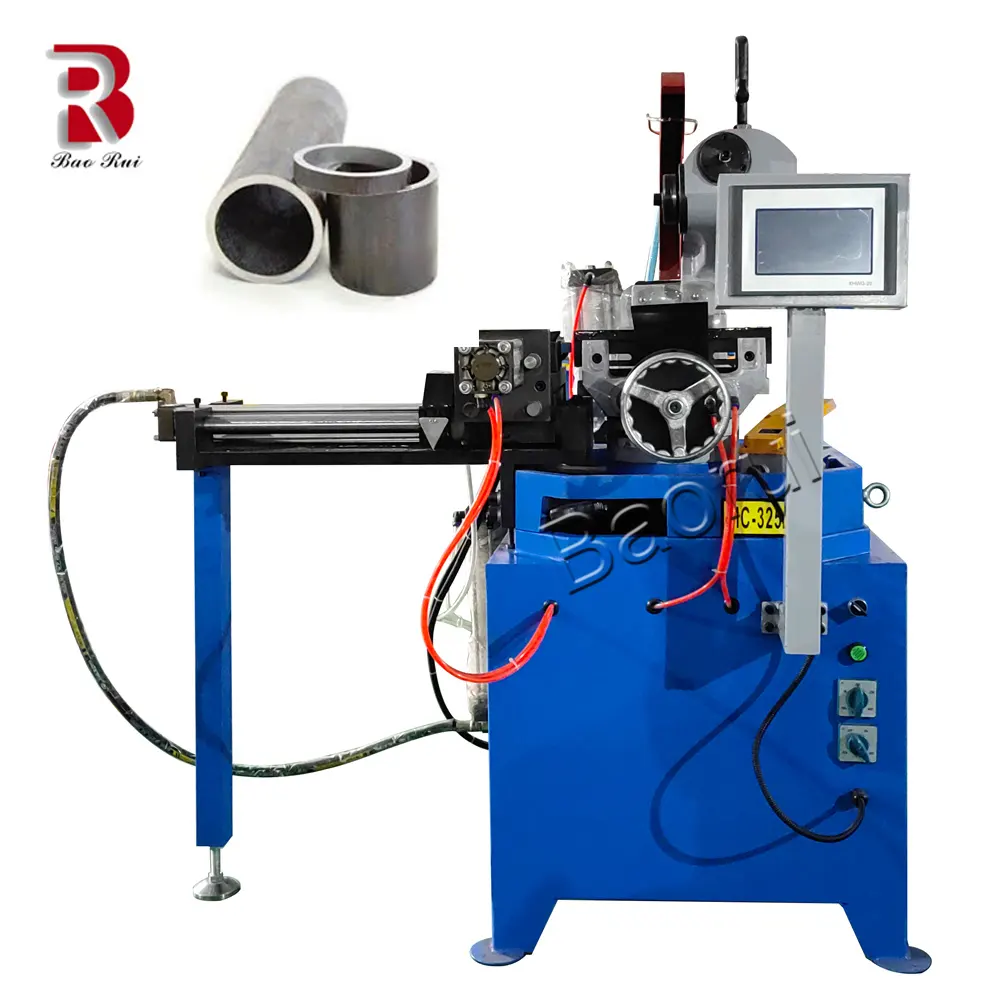 Cortadora automática de hoja de sierra de alimentación automática, tubo cuadrado redondo de acero y hierro SS