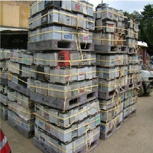 เศษแบตเตอรี่ตะกั่วกรดแบบใช้แล้วทิ้งสำหรับรถยนต์เศษแบตเตอรี่หมด