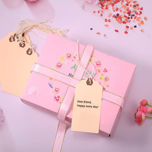 <strong>Custom</strong> Logo Cardboard Hang <strong>Tag</strong> Labels Handwritten Greeting Card Shipping <strong>Tags</strong> With <strong>String</strong> Hang Tages Clothing - Product Image 5