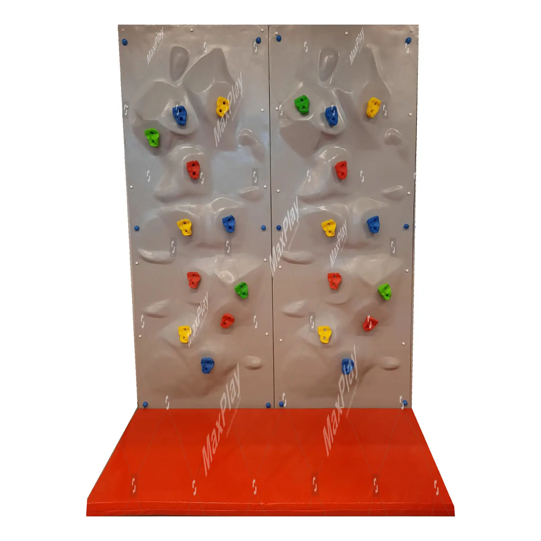 Soft Play commerciale di colore misto personalizzabile di alta qualità per bambini che si arrampicano sulla parete Set completo di Maxplay