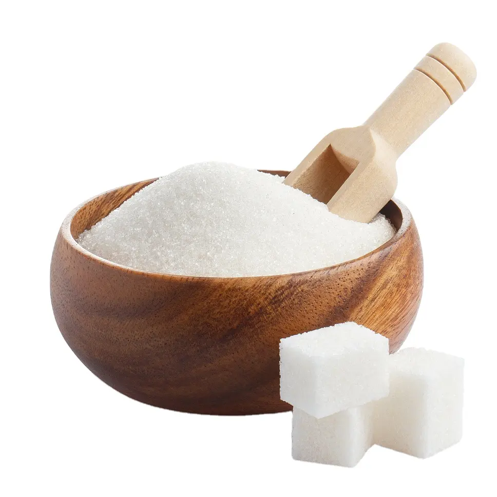 Tinh chế icumsa 45 đường/tinh thể đường trắng trắng đường hạt icumsa 45