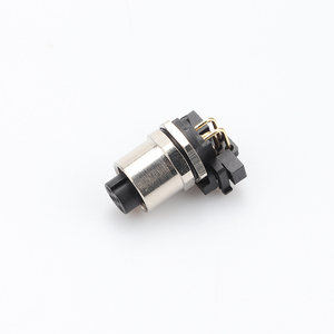 M12 Panel Mount 2p 3p 4p 5p 6p <strong>Sensor</strong> X L <strong>Code</strong> Socket Plug 90 Degree Elbow Assembly Connector Solder Screw - Product Image 5