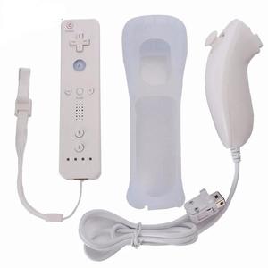 สำหรับ Nintendo Wii จอยสติ๊กแบบ2 in 1รีโมทคอนโทรลไร้สายชุดควบคุมเกมแพดเคลื่อนไหวในตัวพร้อมเคสซิลิโคน - Product Image 5