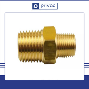黄铜管件六角螺纹接头1/8 "1/2" 3/8 "1/2" 3/4 "1" G BSPP BSPT NPT还原六角螺纹接头减速器 - Product Image 2