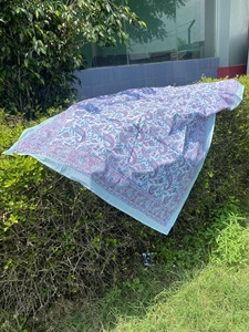ユニークなブロックプリントSarong-Bohoスタイル水着カバーアップ - Product Image 4