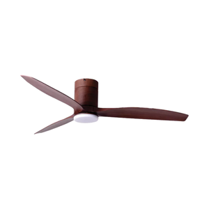 遥控电动室内新加坡照明智能木纹吊扇带灯-3叶片 - Product Image 6