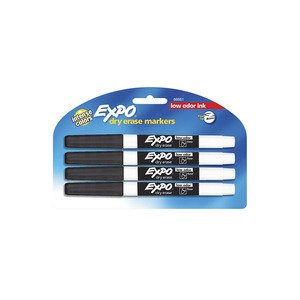 <strong>Chisel</strong> <strong>tip</strong> EXPO dry erase <strong>markers</strong> perfect for bold and fine writing - Product Image 2