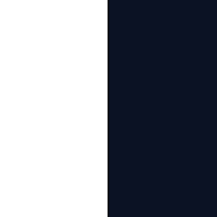 White/Dark Blue