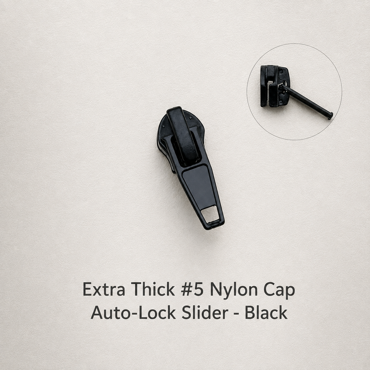 Extra-thick automatic head black#5