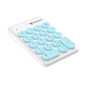 Teclado numérico inalámbrico para ordenador, teclado delgado de oficina, BT + 2,4G, gama alta, 22 teclas de posicionamiento