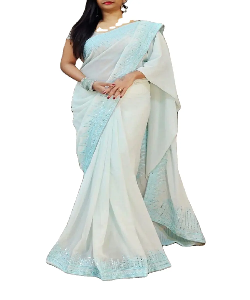 Colección Saree Bliss: diseño intrincado, precios bajos-saris indios para mujer, con opciones listas para usar-Eleva tu S