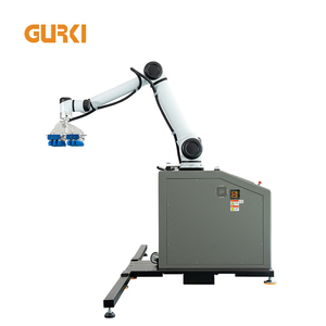 El paletizador automático GURKI maneja sin esfuerzo las cajas y bolsas Apilamiento suave y menos trabajo Fácil de operar para aplicaciones de productos básicos - Product Image 2