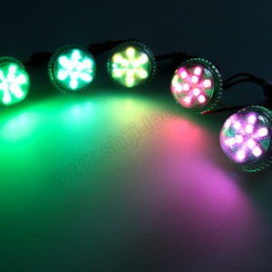 SHIJI 24V SMD5050 RGB programable a todo Color cadena de luces 35mm píxel permanente Ws2811/Dmx/1903 módulo LED IP67 para paisaje - Product Image 2
