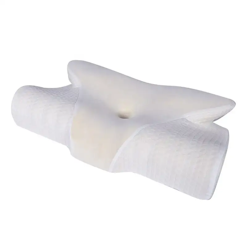 Servikal bellek köpük yastık ergonomik ortopedik kontur desteği yastıklar horlama önlemek için geri uyku için yıkanabilir kapak