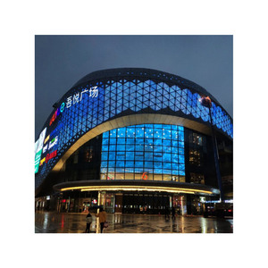 P3.91 Alta Qualidade Outdoor Construção Iluminação Parede Tela <span class=keywords><strong>LED</strong></span> Alta Qualidade Outdoor <span class=keywords><strong>Led</strong></span> <span class=keywords><strong>Display</strong></span> <span class=keywords><strong>Screen</strong></span> Fixo Instalar Grade