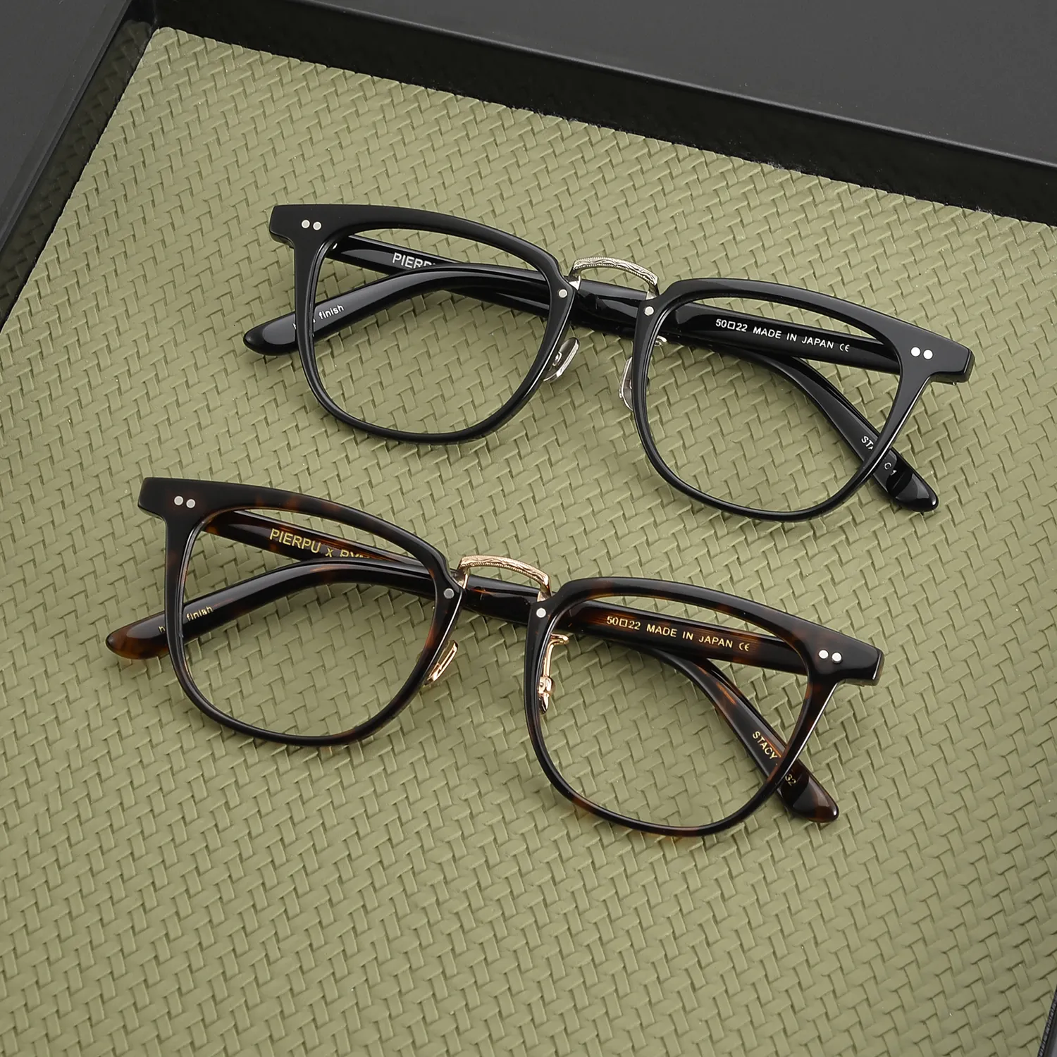 Marcos de gafas de acetato italianos de moda con logotipo personalizado de alta calidad directo de fábrica marcos de gafas ópticas en stock 2023