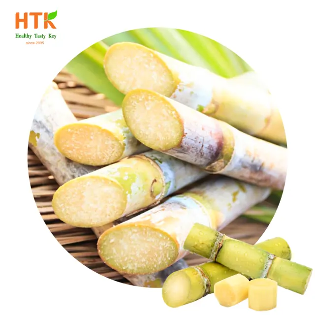 Best Seller steli di canna da zucchero congelati di canna da zucchero IQF Cubes BQF Juice dalla fabbrica di alimenti HTK in Vietnam per alimenti e bevande