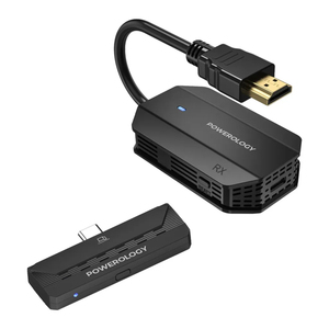 Powerology Wireless <strong>HDMI</strong> Type-C Adapter Audio &amp; Video
