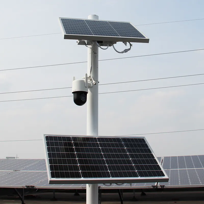 Có thể gập lại năng lượng mặt trời năng lượng mặt trời giải pháp năng lượng mặt trời 100W bảng điều khiển năng lượng mặt trời 50Ah pin lithium phía đông để sử dụng năng lượng mặt trời Power Kit cho CCTV