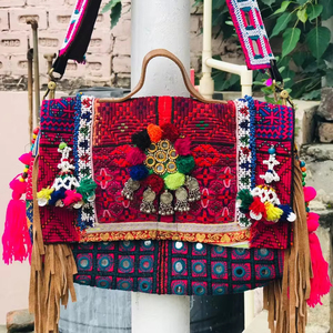 BANJARA etnik PATCHWORK el yapımı TRIBAL çanta