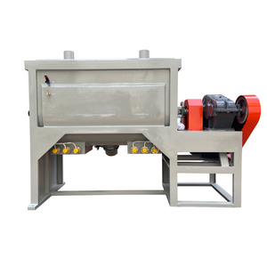 Yatay 1500L kimyasal helisel şerit Blender toz karıştırıcı