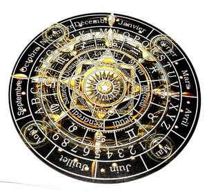 Antik tasarım Feng Shui zodyak sarkaç kurulu oyma akik ruhu kurulu için Divination ve ev dekorasyon - Product Image 1
