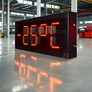 Di buona qualità piccolo orologio digitale a led 7 segmenti numero digitale led segni di tempo e temperatura - Product Image 2