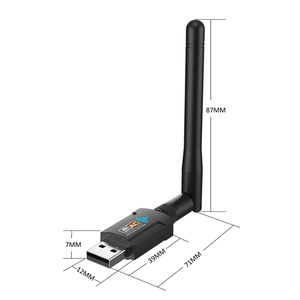 600Mpbs Wifi Adapter Dual Band 2.4Ghz&amp;5Ghz USB <strong>WIRELESS</strong> <strong>Network</strong> Card <strong>Wireless</strong> Receivers for <strong>Computer</strong> Satellite Receiver - Product Image 6