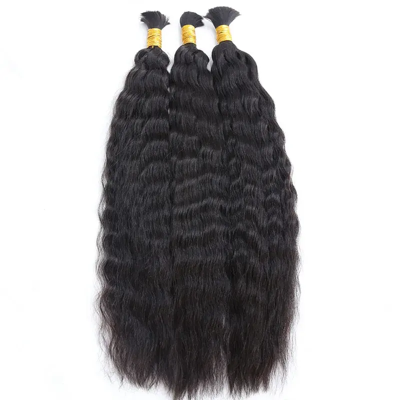 Natuurlijk Uitziende Haarstyling Voor Vrouwen Natte En Golvende Bulk Hair Extensions Te Koop In Bulk Tegen De Beste Prijzen