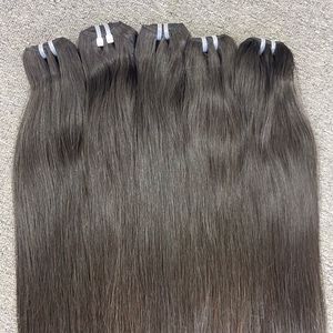 100% doğal ham bir donör saç, saç ekleme, Genius atkı herhangi bir miktar ile iyi fiyat - Product Image 3