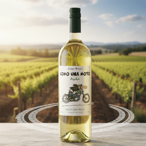 Como UNA moto, khô trắng, 100% airen, 11% vol Alcohol, varietal Tây Ban Nha, 0,75lt, từ castilla La Mancha. - Product Image 4