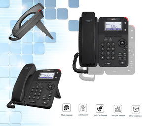 Teléfono VoIP, sistema de intercomunicación de red IP Teléfono IP empresarial XN103