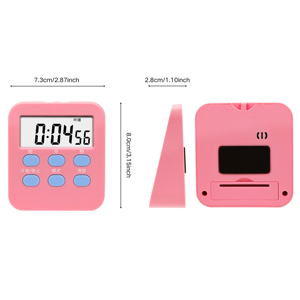 Vendita all'ingrosso caldo Timer di 24 ore con Timer Multi-funzione di conto alla rovescia elettronico cucina promemoria piccolo orologio - Product Image 4
