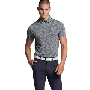 Men's Performance Polo <strong>Shirt</strong> - Lightweight and Stretchy, Ideal for Golf, Tennis, and Everyday Activities - Product Image 1