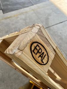 頑丈な木製パレット/Epalパレット標準EPAL木製パレット-ヨーロッパパレット/ワールドワイドパレット