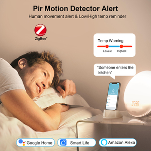 Detector de movimiento infrarrojo con sensor PIR inalámbrico al por mayor de fábrica para sistema de alarma personal - Product Image 2