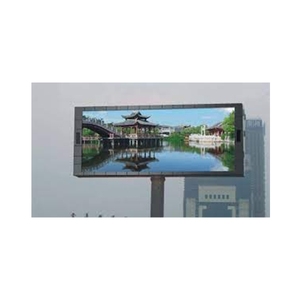 Yüksek parlaklık su geçirmez IP65 çift taraflı P10 LED dijital reklam ekranı 6500 Nits metro kullanımı için elektronik reklam panosu - Product Image 2