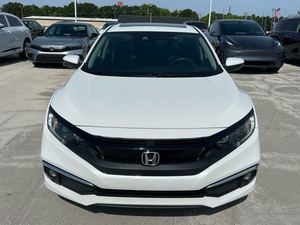 2020 hon da ci vic EX-L sedan fwd מוכן ספינה
