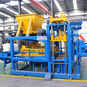 Commerciale qt4 15 macchina per la fabbricazione di mattoni cemento blocco di cemento che fa la macchina per la realizzazione di blocchi di costruzione - Product Image 1