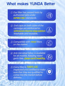 Tương thích 65 C-8465 pwk65 71827 hồ bơi lọc nước Cartridge và khối carbon hồ bơi Hệ thống lọc - Product Image 4