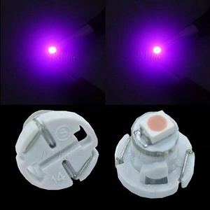 <strong>LED</strong> Light Bulbs Replacement T3 <strong>T4</strong>.<strong>2</strong> <strong>T4</strong>.7 Red Bright Panel Gauge Cluster Dashboard with Twist Lock Socket PA - Product Image 4