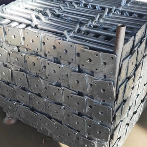 Andamio galvanizado con tornillo sólido hueco ajustable y diseño moderno para la construcción de edificios Gato de base ajustable - Product Image 5
