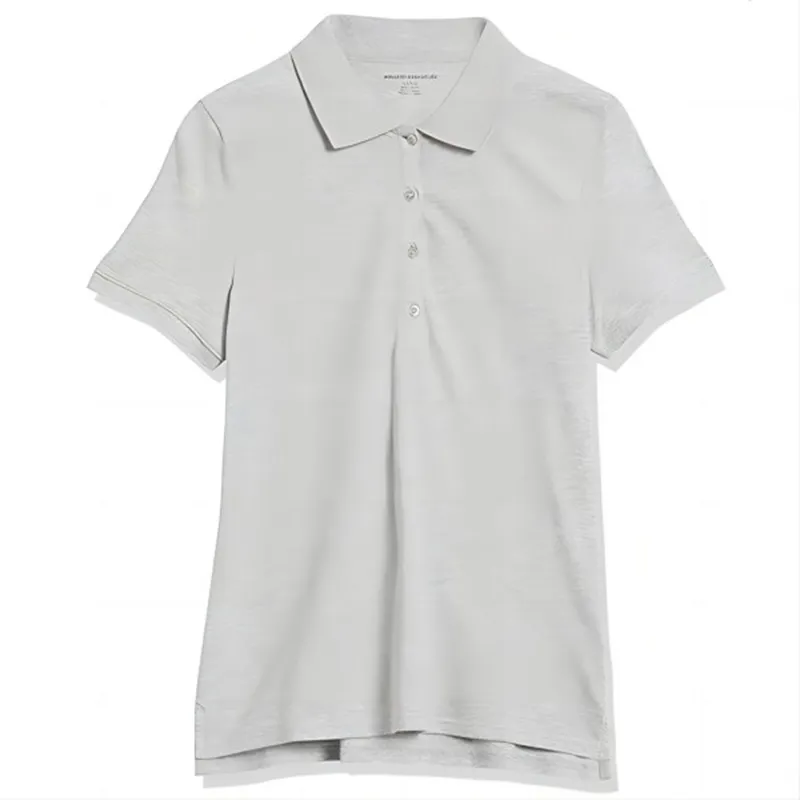 綿100% プレーンゴルフポロTシャツグレー染めブランクOEM刺繍Tシャツカスタムロゴポロシャツ最高品質低価格