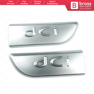 BSP562 2 adet krom DCI rozet amblemi 8200717150 sol ve sağ Megane MK2 doğal MK2 gönderme türkiye - Product Image 6