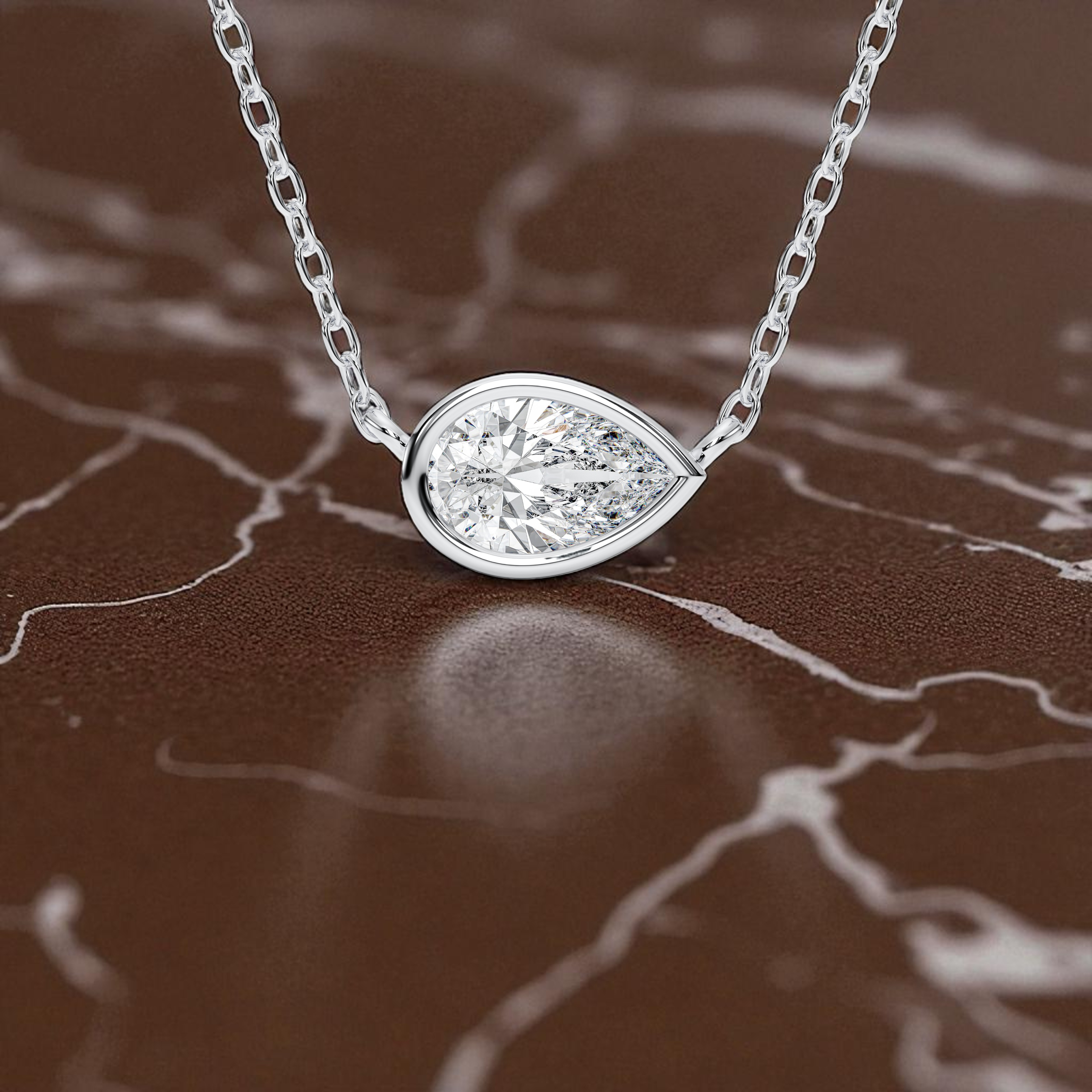 14K White Gold