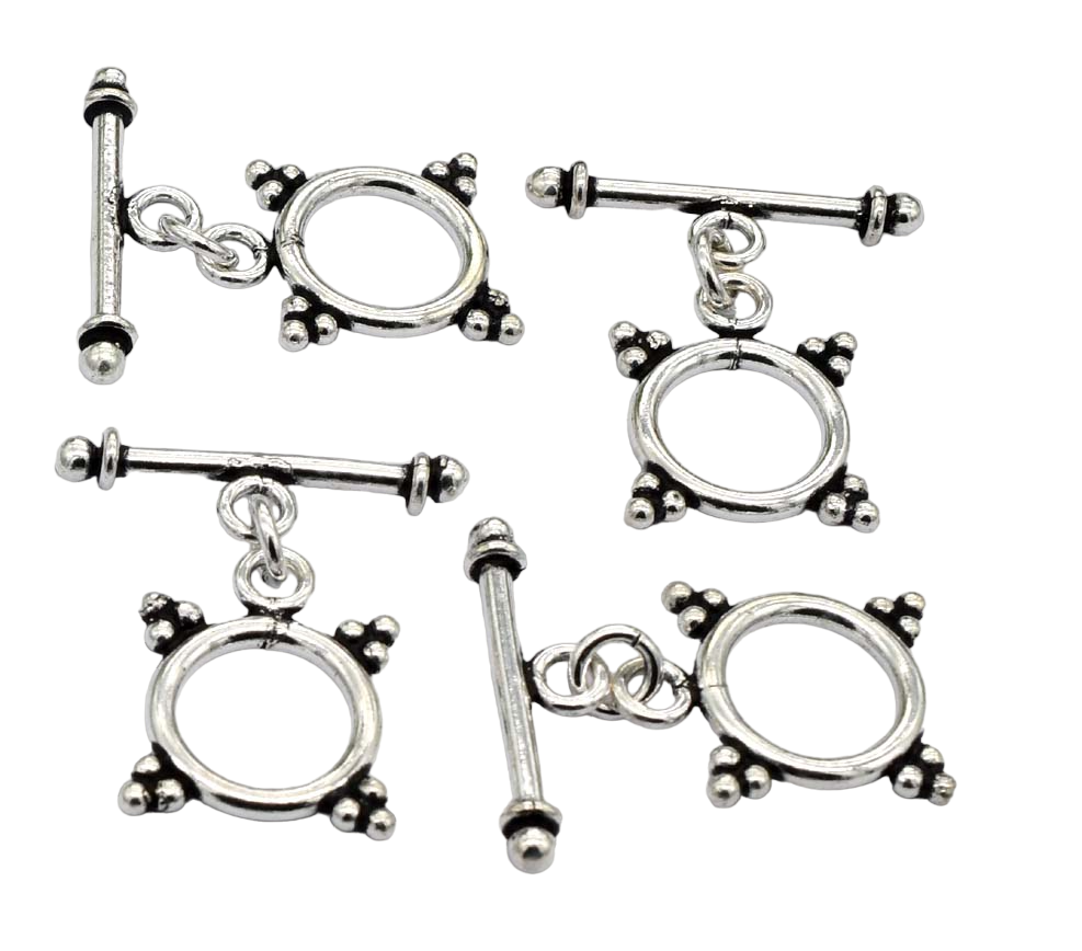Oxidized Silver Plated